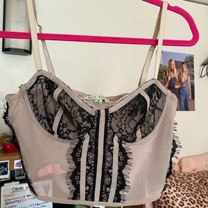 Sheer Corset Top